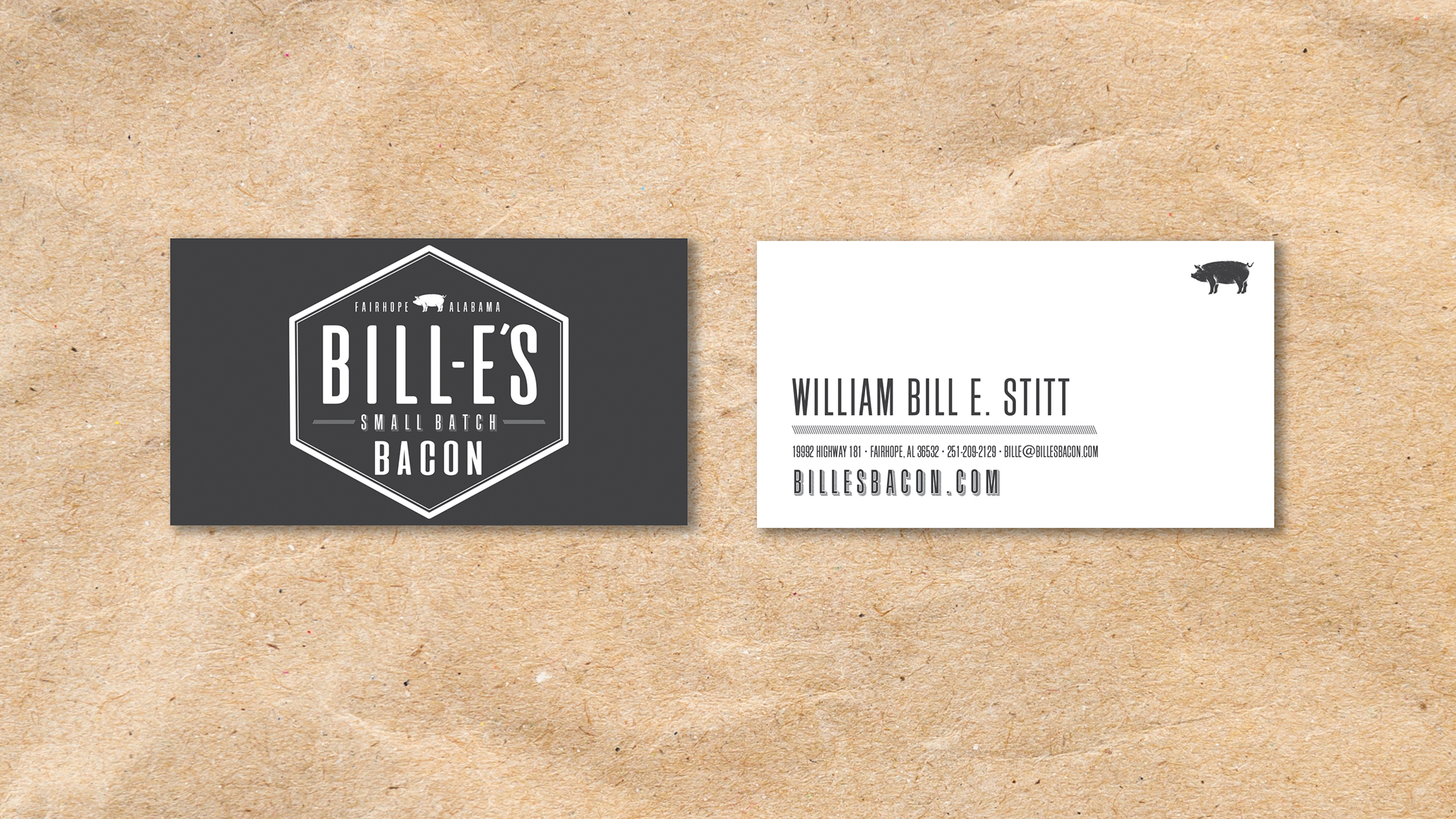 Bacon Business Cards